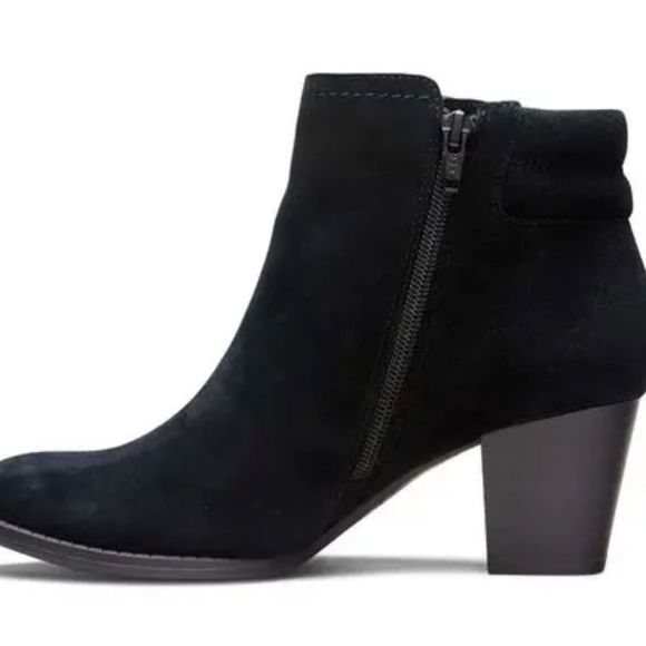 Vionic Womens Black Upright Jesse Ankle Boot 7.5 Wide - New - Picture 2 of 4